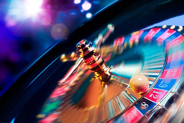 Live-dealer blackjack table with multi-camera studio setup